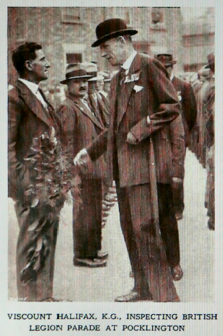 Viscount Halifax in Pocklington